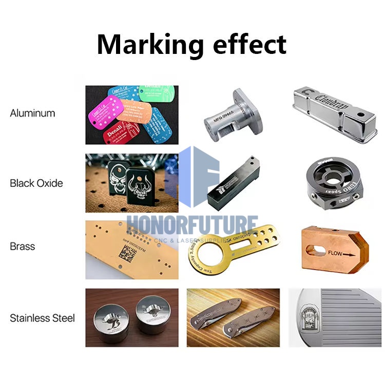 Fiber Laser Marking Machine 30W - ファイバーデスクトップレーザーマーキングマシン 30w レーザーマーカー 金属用 ロータリー付き