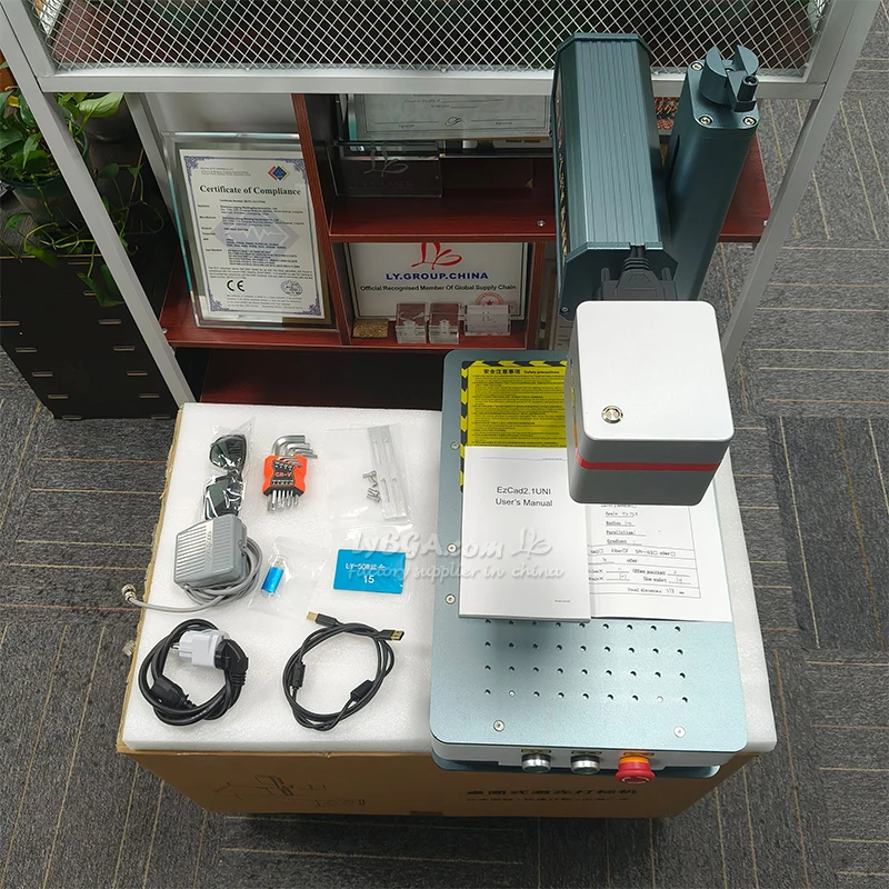 JPT MOPA EM-7 ファイバーレーザーマーキング機  - Fiber Laser Marking Machine 30W のレビューと価格