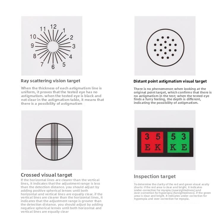 メガネ用器具 LED老眼視力表、ハンドヘルド近接メーター、メ - Test Instruments のレビューと価格