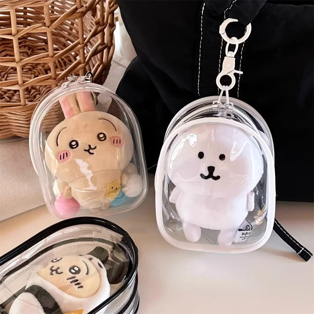 12cmの透明PVC製収納バッグ。キーチェーン付き。カラフル - Packaging のレビューと価格