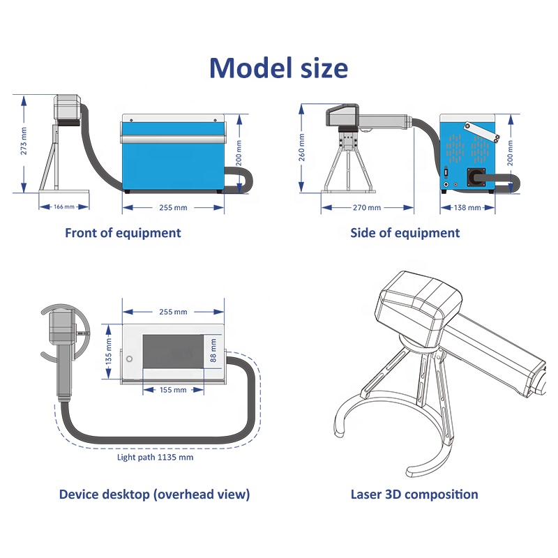 ポータブルミニファイバーレーザーマーキングマシン 20W 3 - Fiber Laser Marking Machine 30W のレビューと価格