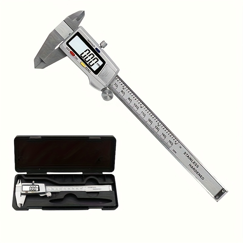 150/200mm測定ツール ステンレス製デジタルキャリパー - Digital Caliper 150Mm Stainless Steel のレビューと価格