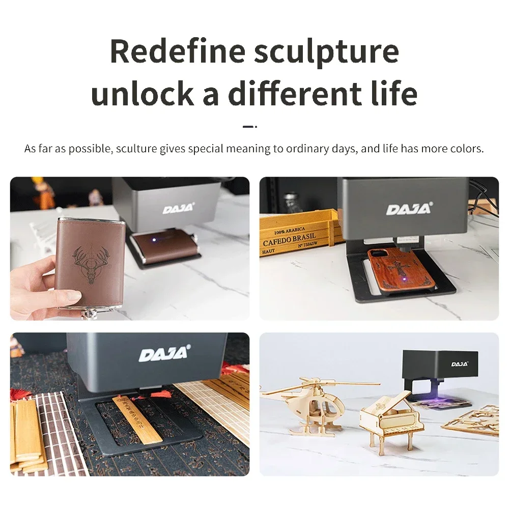 DAJA レーザー彫刻 CNC DIY DJ6 レーザー彫刻 - Fiber Laser Marking Machine 30W のレビューと価格