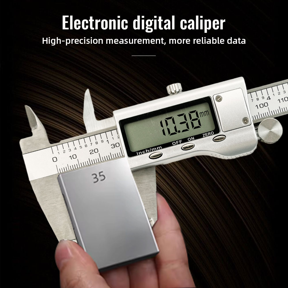 新型6インチ0-150mmステンレス製電子デジタルノギス金属 - Digital Caliper 150Mm Stainless Steel のレビューと価格