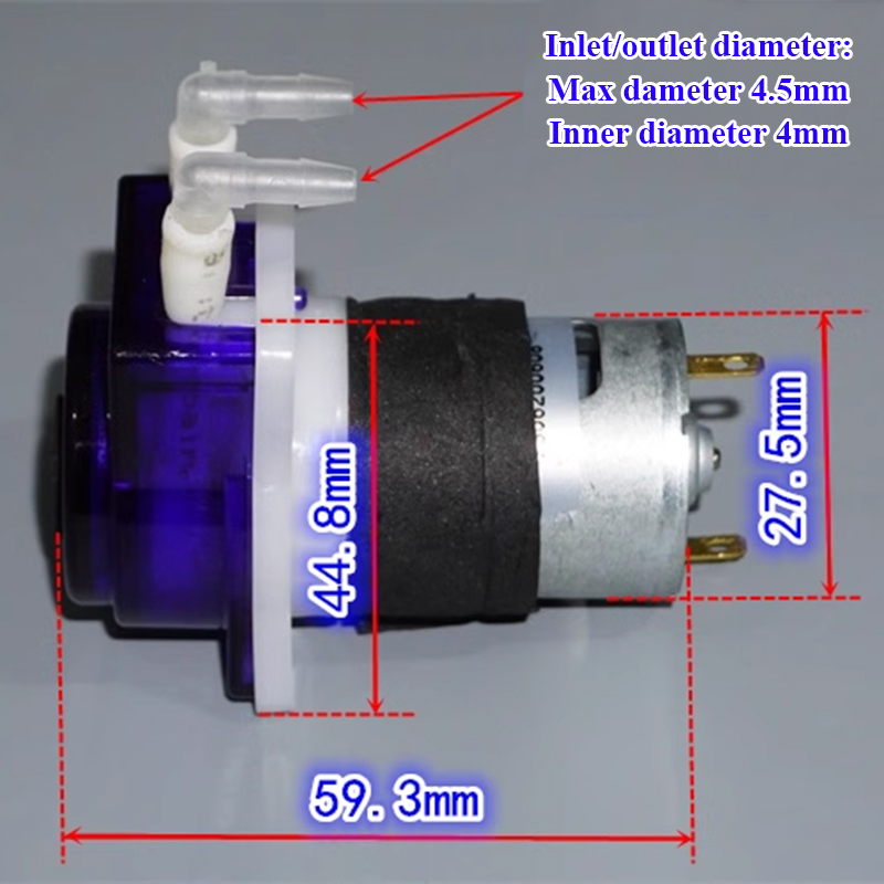 ATK-21.6-A 12-24V ミニペリスタルティックポ - Mini Peristaltic Pump 12V のレビューと価格